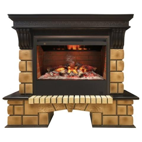Fireplace RealFlame Stone Brick 26 Helios 26 3D 