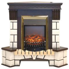Fireplace RealFlame Stone Corner STD AO Fobos Lux S