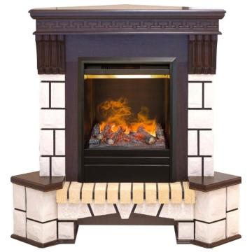 Fireplace RealFlame Stone Corner STD/EUG Olympic 3D 