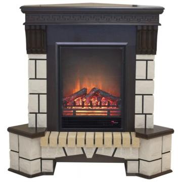 Fireplace RealFlame Stone corner Eugene 