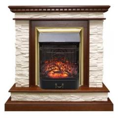 Fireplace Royal Flame Calgary Majestic FX M Brass