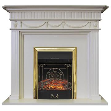 Fireplace Royal Flame Corfu Majestic Brass 