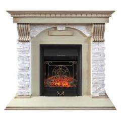 Fireplace Royal Flame Dublin Majestic Black слоновая кость