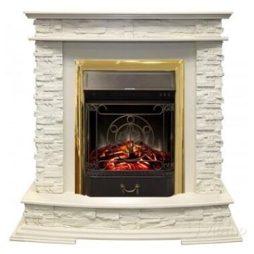 Fireplace Royal Flame Majestic FX M Brass Luzern слоновая кость/ 