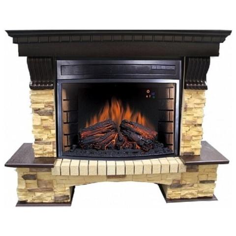 Fireplace Royal Flame Pierre Luxe corner Dioramic 25 LED FX 