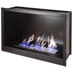 Fireplace Silver Smith Capsula Lux 2