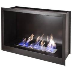 Fireplace Silver Smith Capsula Lux 3