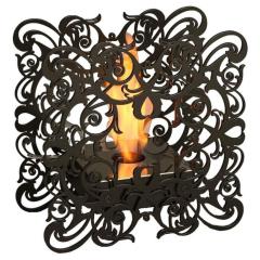 Fireplace Silver Smith EMOTION MINIature Black