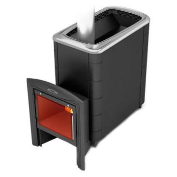 Stove TMF Тунгуска XXL Inox Витра Антрацит 