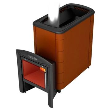 Stove TMF Тунгуска XXL Inox Витра терракота 