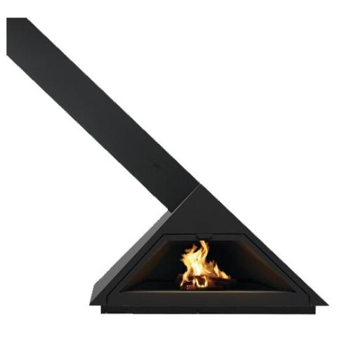 Fireplace TRAFORART наклонная труба слева 